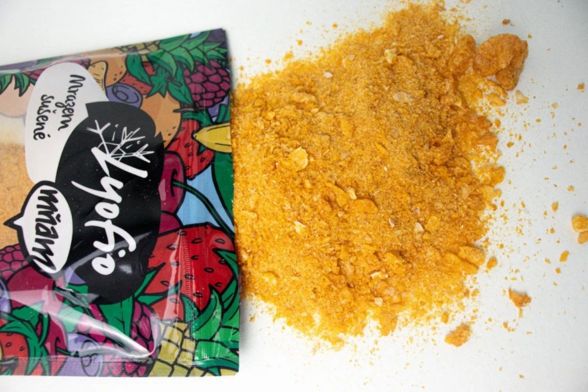 mandarinka prasek se zlomky